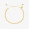 Pura Vida Goldie Woven Seed Bead Bracelet WHITE