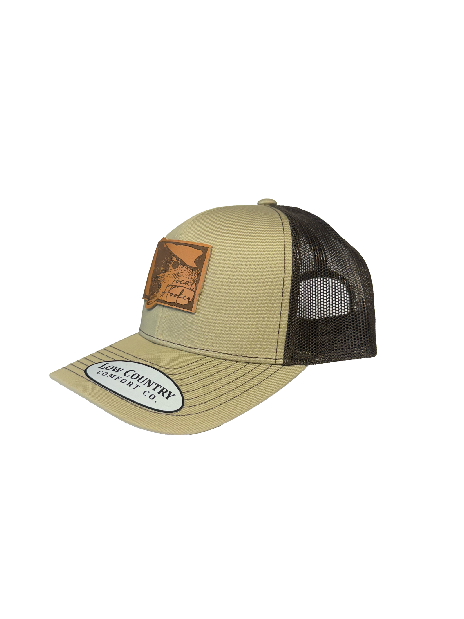 ALL STAR Leather Local Hooker Patch KHAKI/BROWN