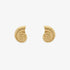 Pura Vida Seashell Stud Earrings GOLD
