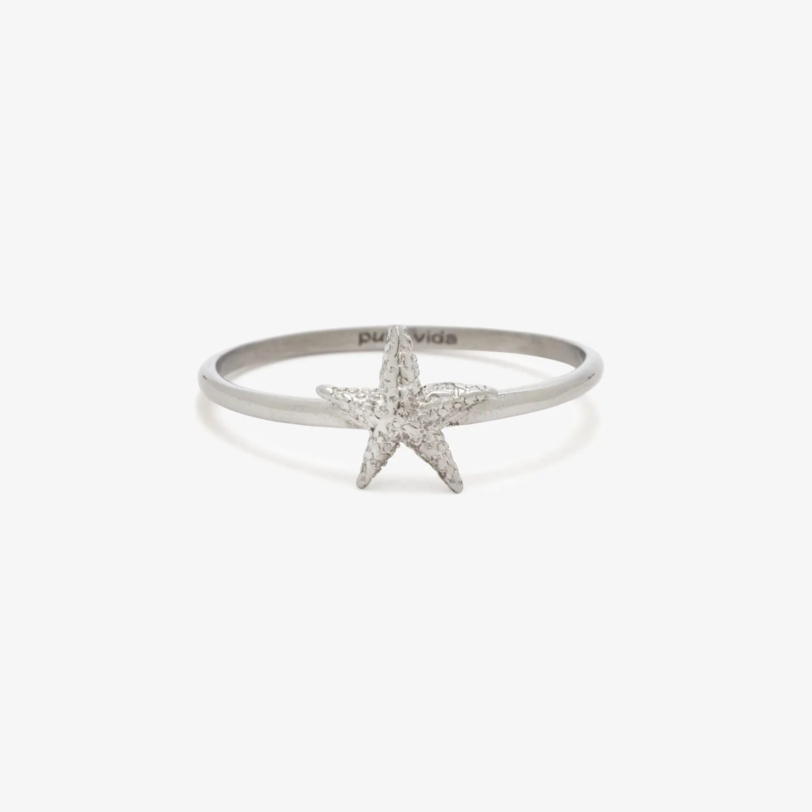 Pura Vida Sea Star Ring SILVER