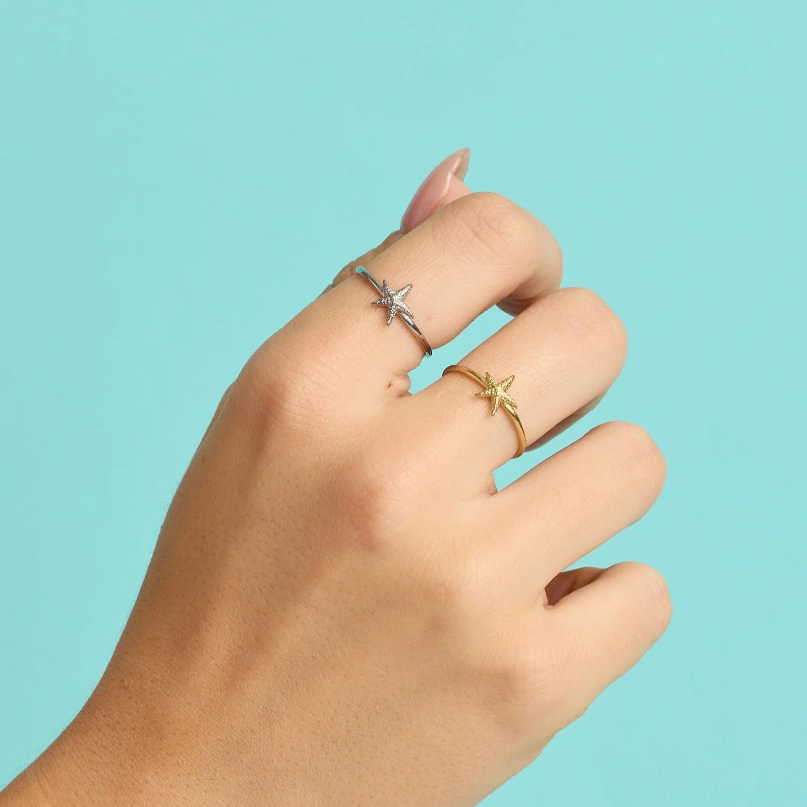 Pura Vida Sea Star Ring SILVER