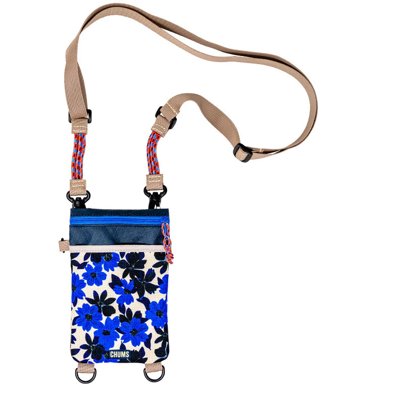 Chums Rover Phone Tote BLUE FLORAL