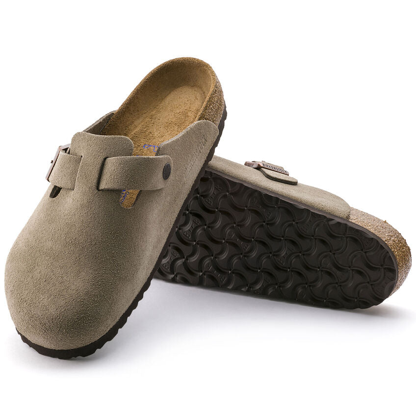 Birkenstock W Boston SFB TAUPE - REGULAR