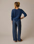Carve Designs W Nico Linen Pant CAPTAIN CHAMBRAY