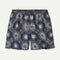 Patagonia M Baggies 5" SOLAR BLOCKS NEW NAVY