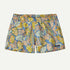 Patagonia W Barely Baggies Shorts FLOURISH: ABUNDANT BLUE