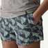 Patagonia W Barely Baggies 2 1/2" JAUGUAR GEO BLUE