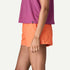 Patagonia W Barely Baggies 2 1/2" PEACH SHERBET