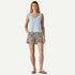 Patagonia W Baggies 5" Short WILD BOTANIST TIDAL TEAL