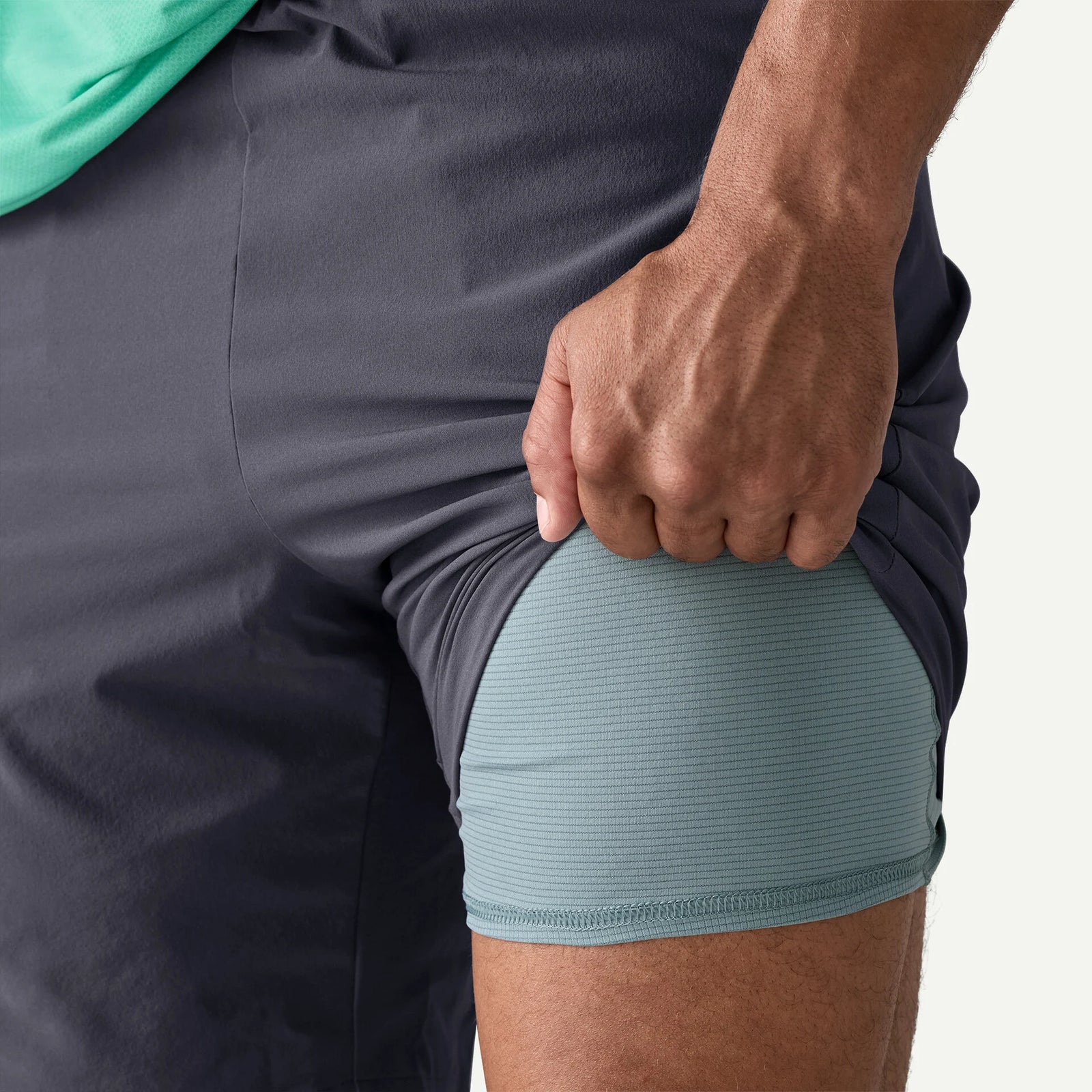 Patagonia M Multi Trail Short SMOLDER BLUE