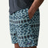 Patagonia M Baggies Longs 7" CLIMBING STRIPE STILL BLUE