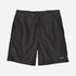 Patagonia M Baggies Lights 6" BLACK W/ BLACK