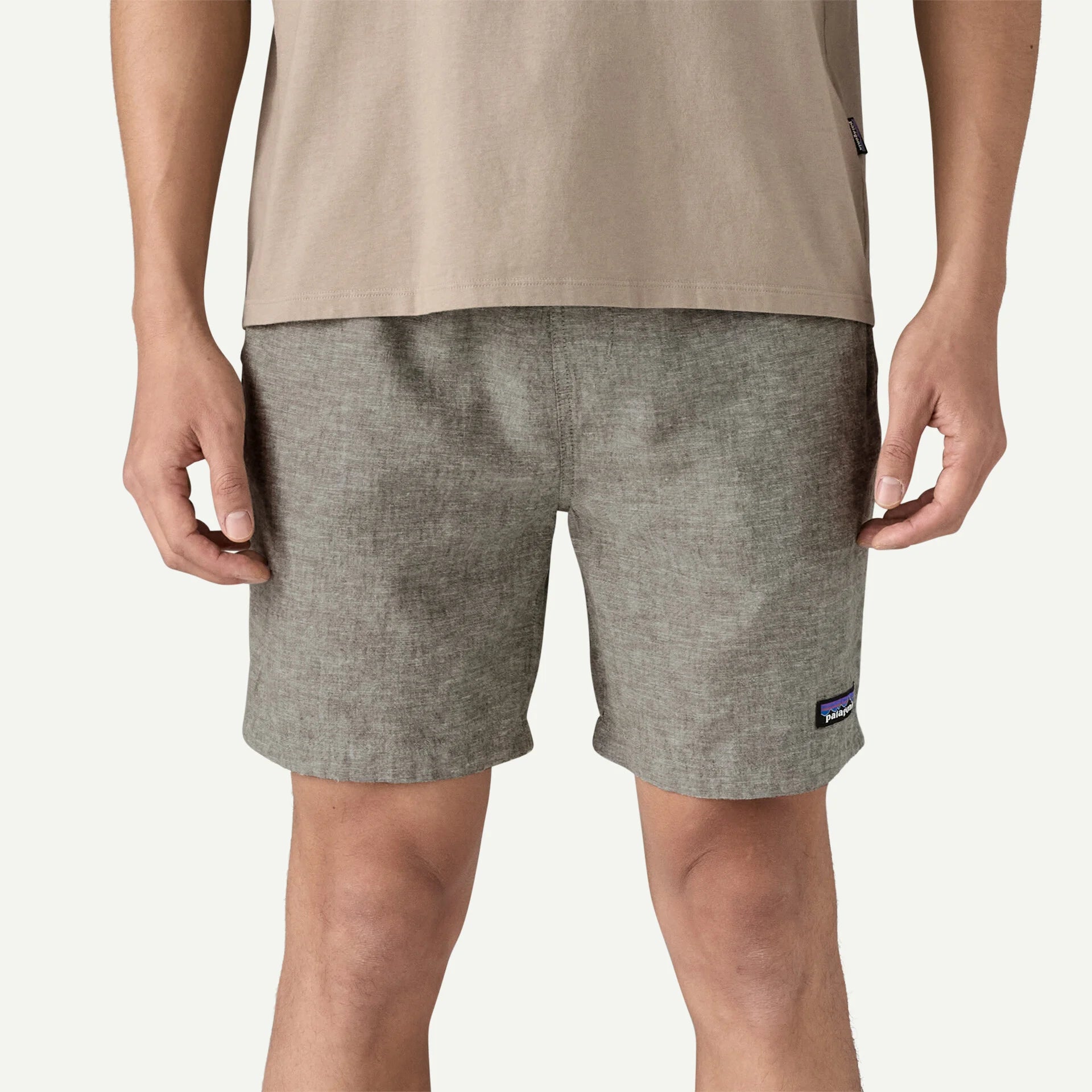 Patagonia M Baggies Naturals CHAMBRAY BASIN GREEN