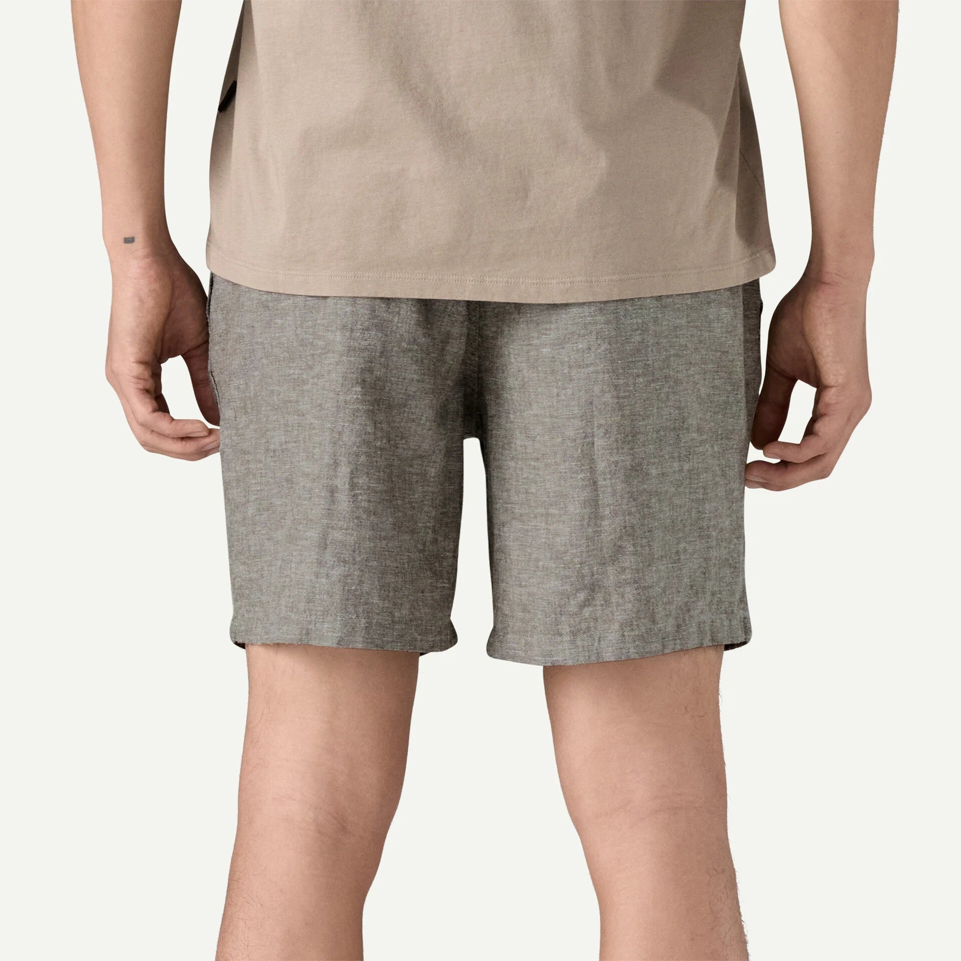Patagonia M Baggies Naturals CHAMBRAY BASIN GREEN