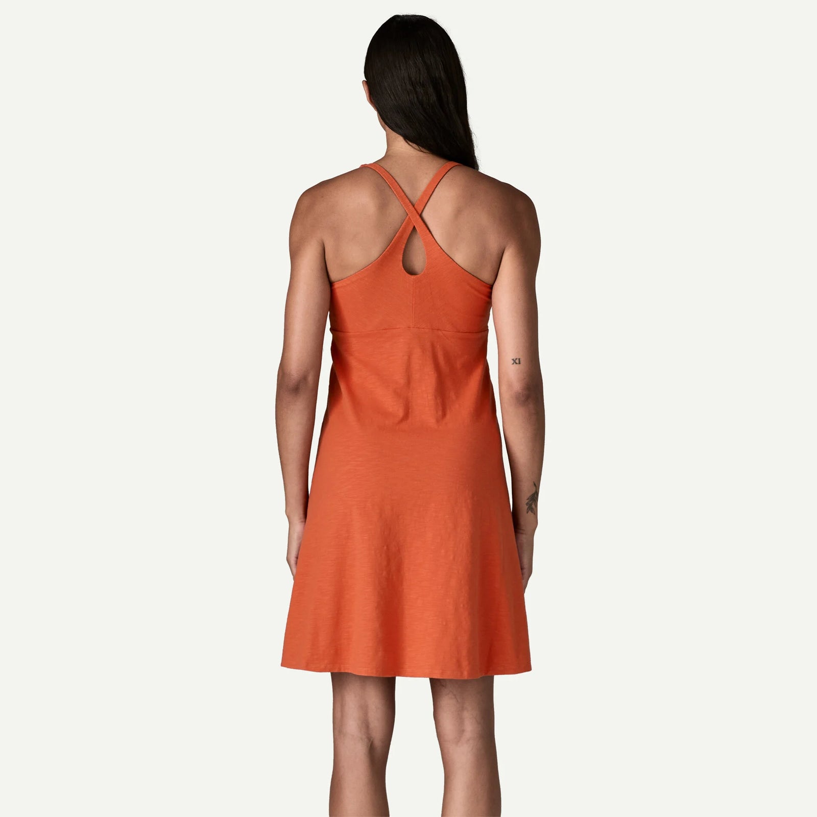 Patagonia W Amber Dawn Dress COAL ORANGE