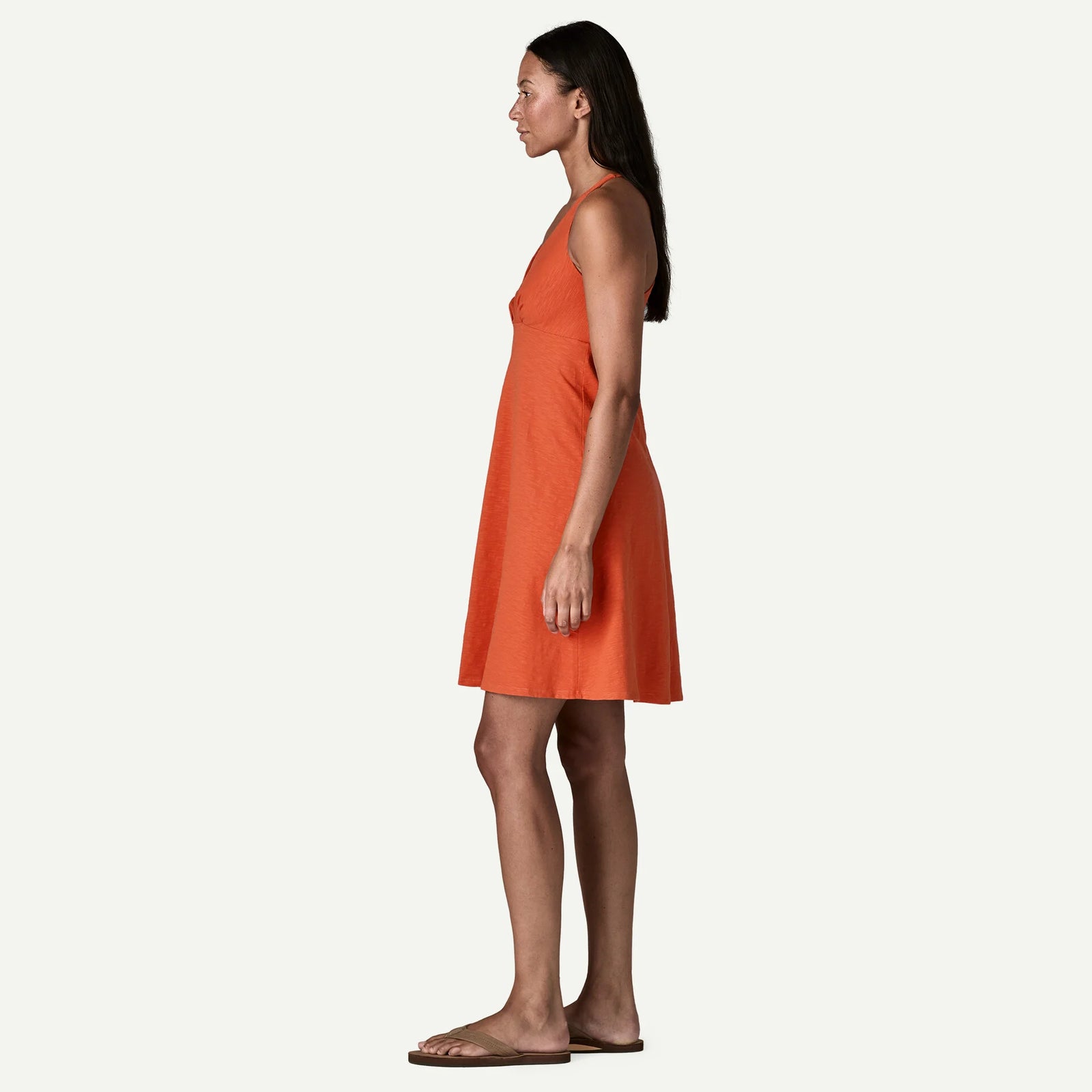 Patagonia W Amber Dawn Dress COAL ORANGE