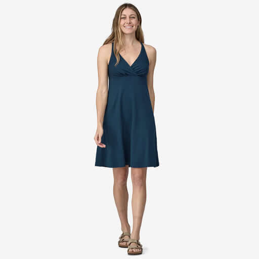 Patagonia W Amber Dawn Dress TIDEPOOL BLUE