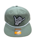 Richardson Surf City Shaka Rope Hat SAGE/WHITE