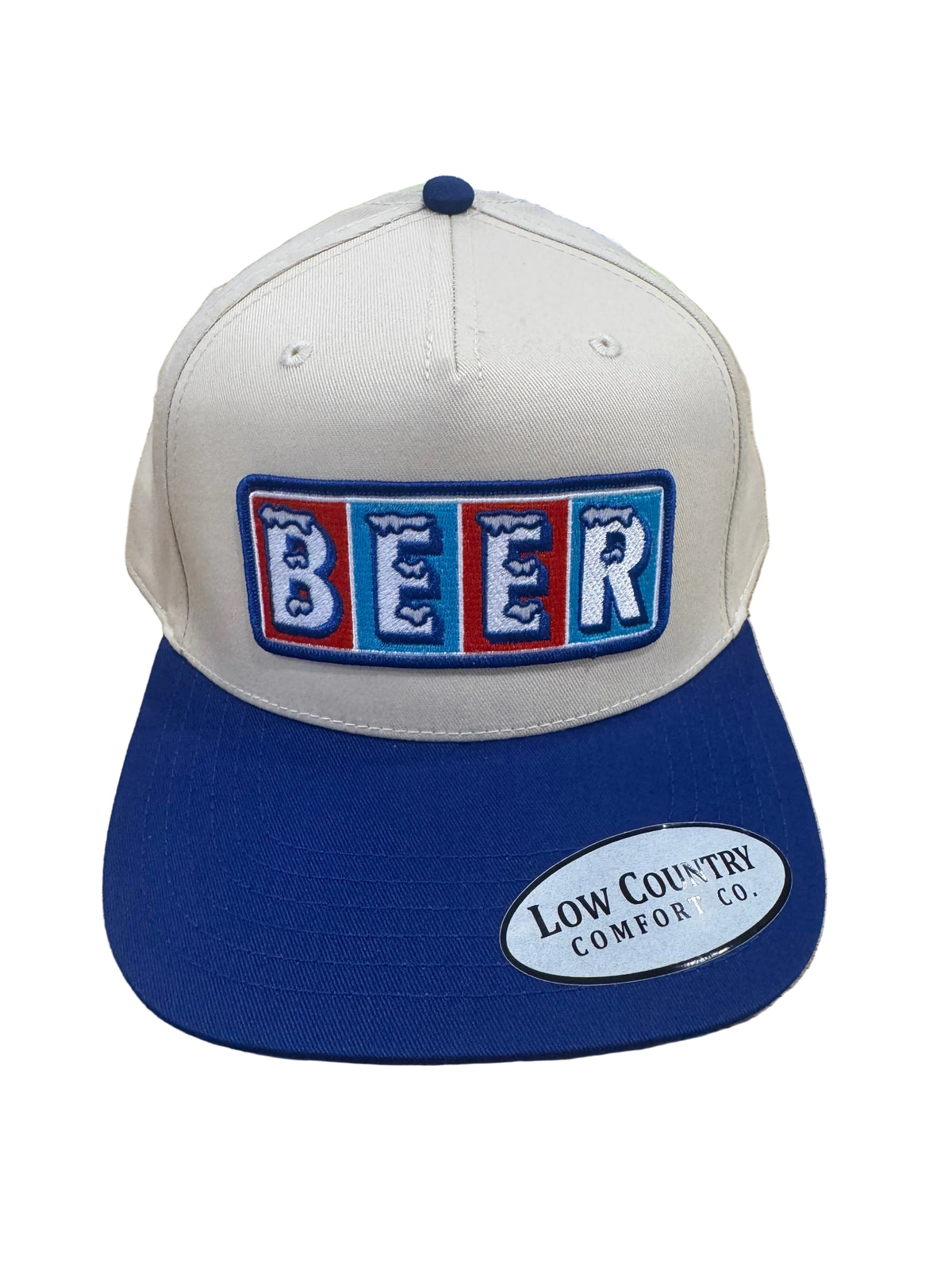 Riverbed Threads Beer Snapback CREAM/ROYAL