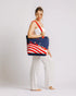 Sand Cloud American Beach Tote RED / WHITE / BLUE