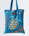 Sand Cloud Reef Turtles Everyday Tote DEEP OCEAN