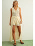 Miou Muse W Crochet Shorts BEIGE