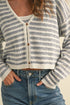 Miou Muse W Crochet Knitted Cardigan BEIGE / CREAM