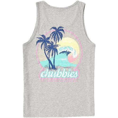 Chubbies M The Giant Wave Tank Top GREY