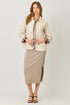 Mystree W Quilted Jacket IVORY