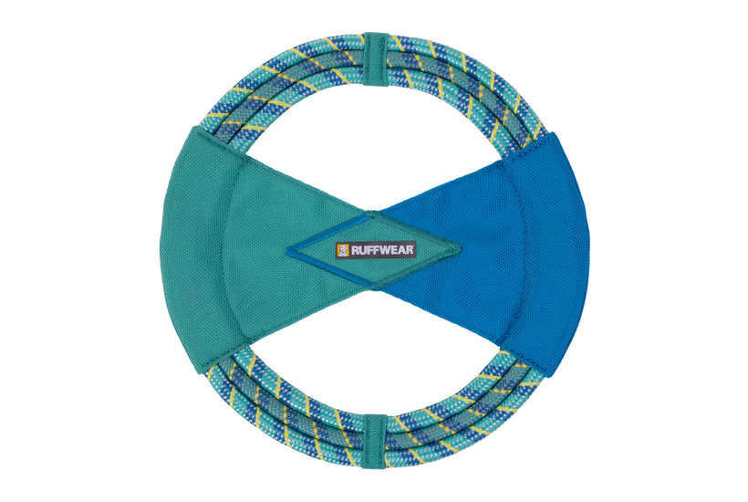 Ruffwear Pacific Ring Dog Rope Toy AURORA TEAL