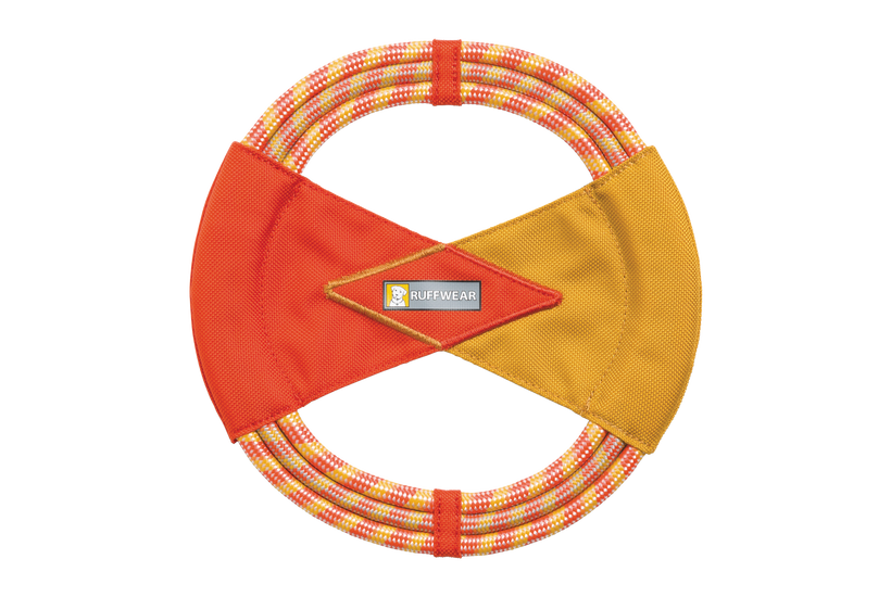 Ruffwear Pacific Ring Dog Rope Toy SOCKEYE RED