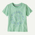 Patagonia Baby Graphic Tee SOLAR ROLLER RINSED GREEN