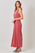 Mystree W Modal Rib Jumpsuit WASHED RED