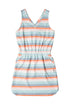 KAVU W Ensenada Dress COOL STRIPE