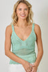Mystree W Crochet Knit Cami SEAFOAM
