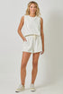 Mystree W Terry Short OFF WHITE
