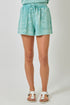 Mystree W Terry Short WASHED EMERALD