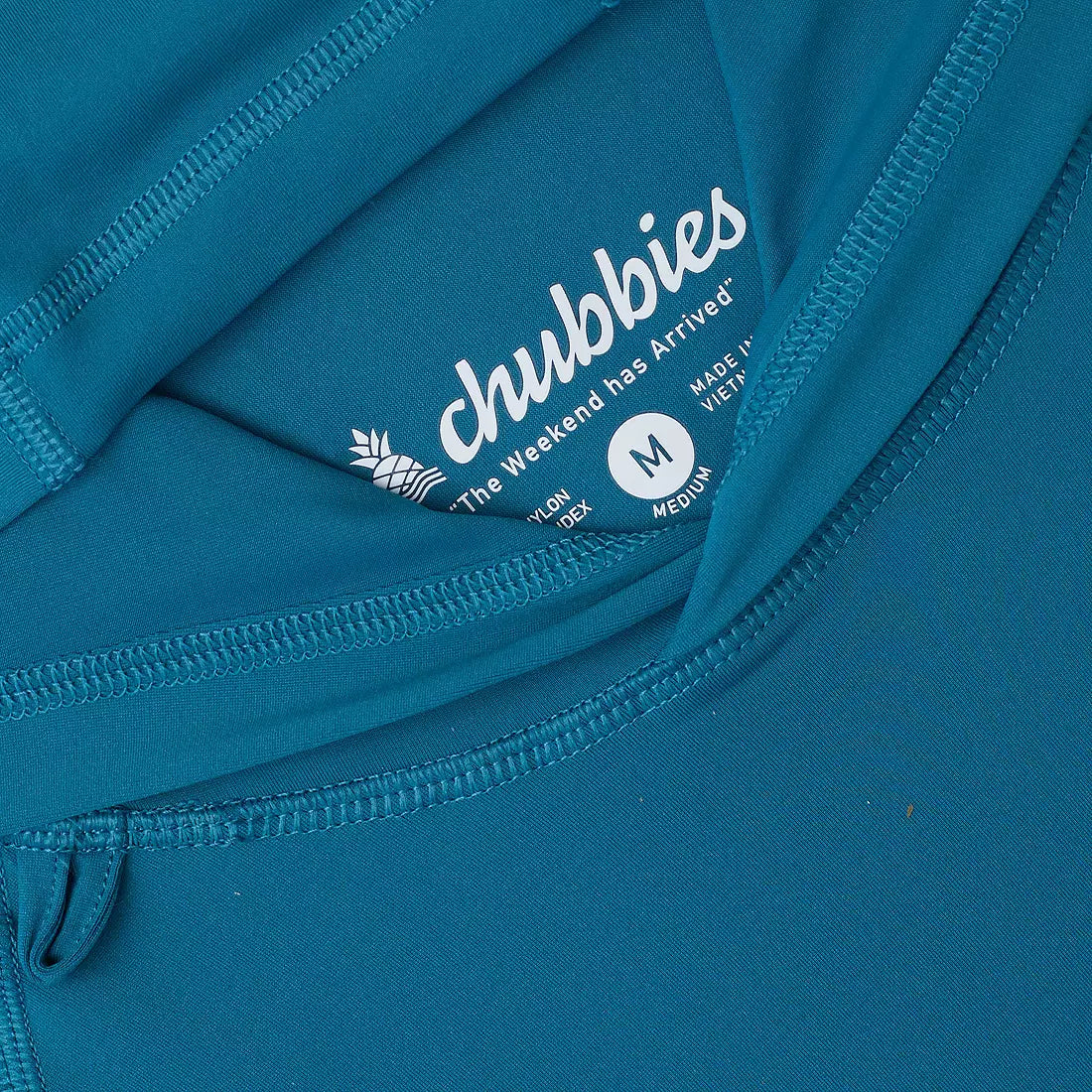 Chubbies M Sun Hoodie SHORTS LIFE DARK TEAL