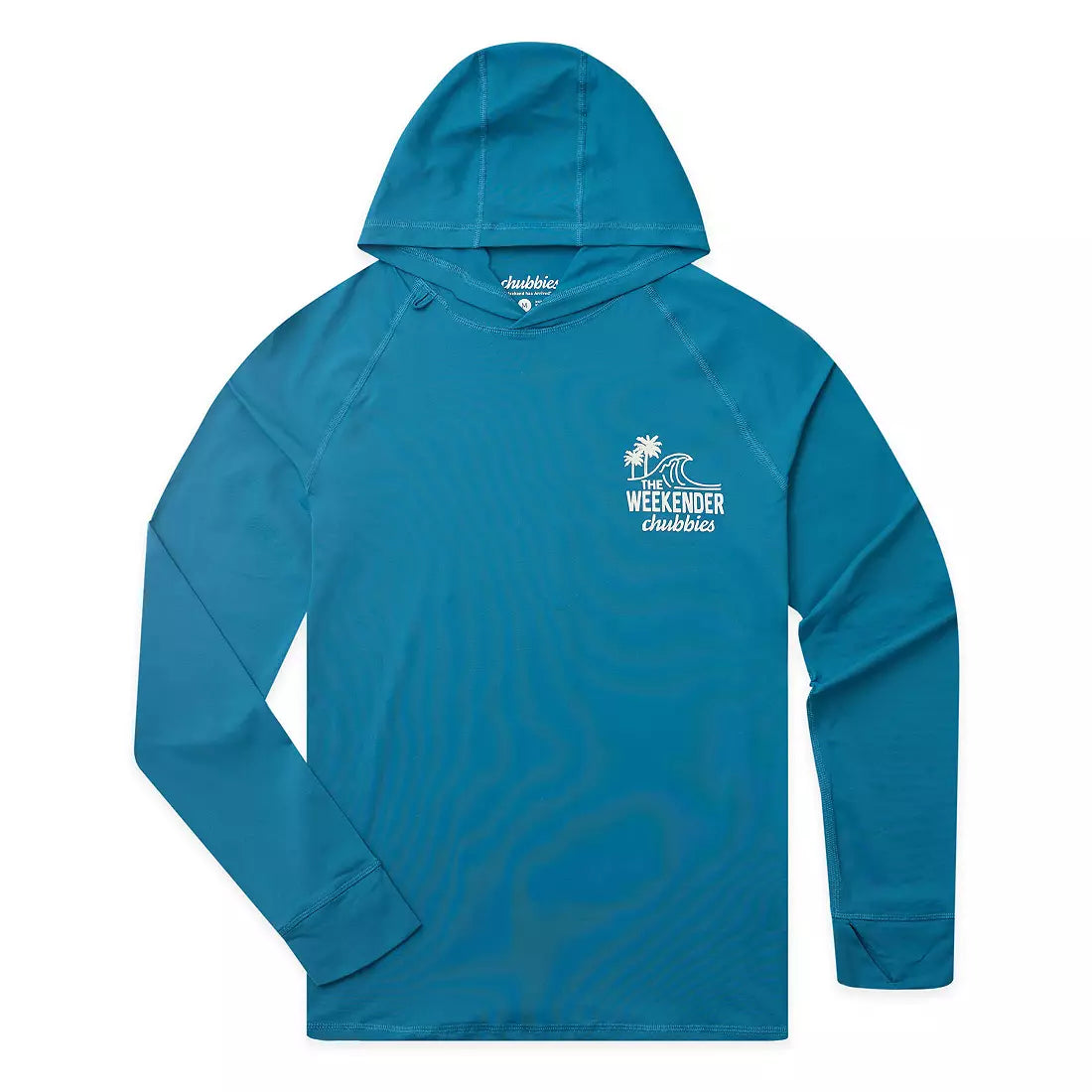 Chubbies M Sun Hoodie SHORTS LIFE DARK TEAL