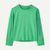 Patagonia Baby LS Cap Tee FITZ SCRIPT ALOE GREEN
