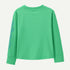 Patagonia Baby LS Cap Tee FITZ SCRIPT ALOE GREEN