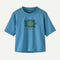 Patagonia Baby SS Cap Tee ISLAND TURTLE SHORE BLUE