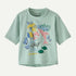 Patagonia Baby SS Cap Tee PINK DOLPHINS THIN ICE