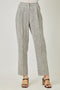 Mystree W Striped Trouser LATTE