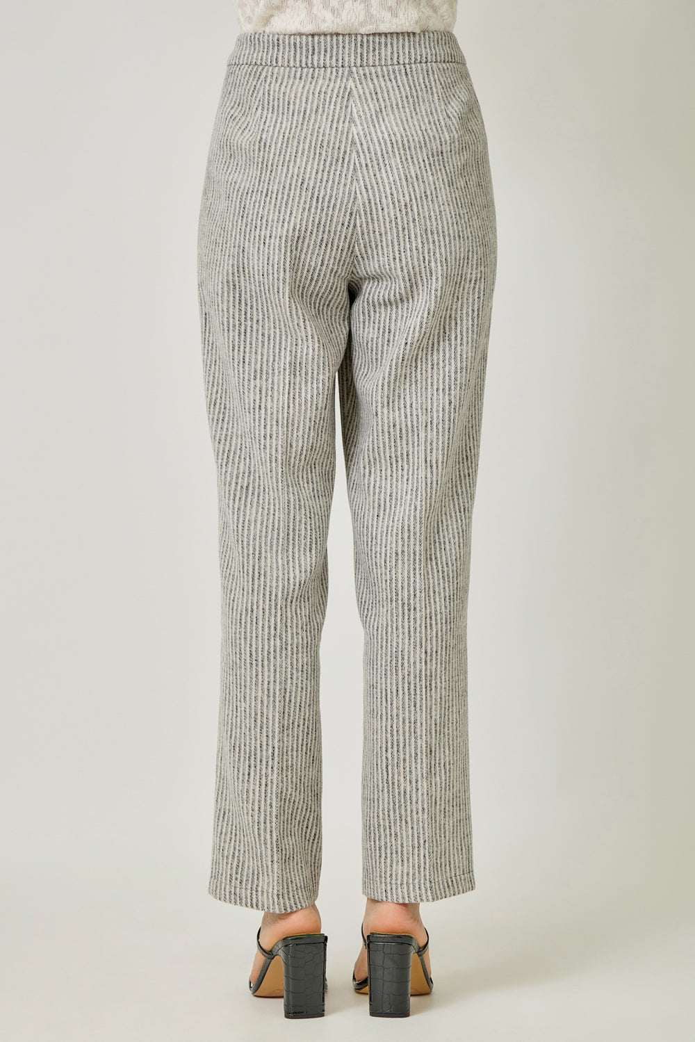 Mystree W Striped Trouser LATTE