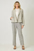 Mystree W Striped Trouser LATTE