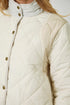 Mystree W Color Blocked Padded Jacket IVORY