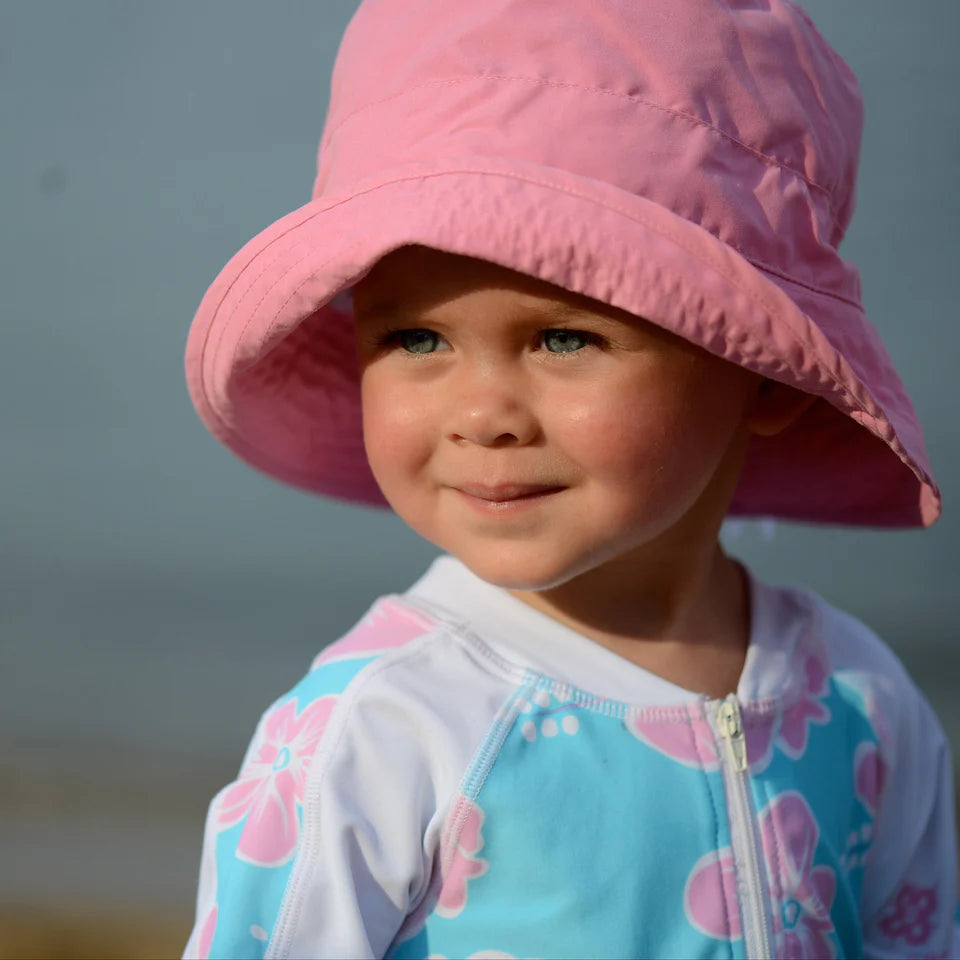 Snapperrock Woven Bucket Hat PINK