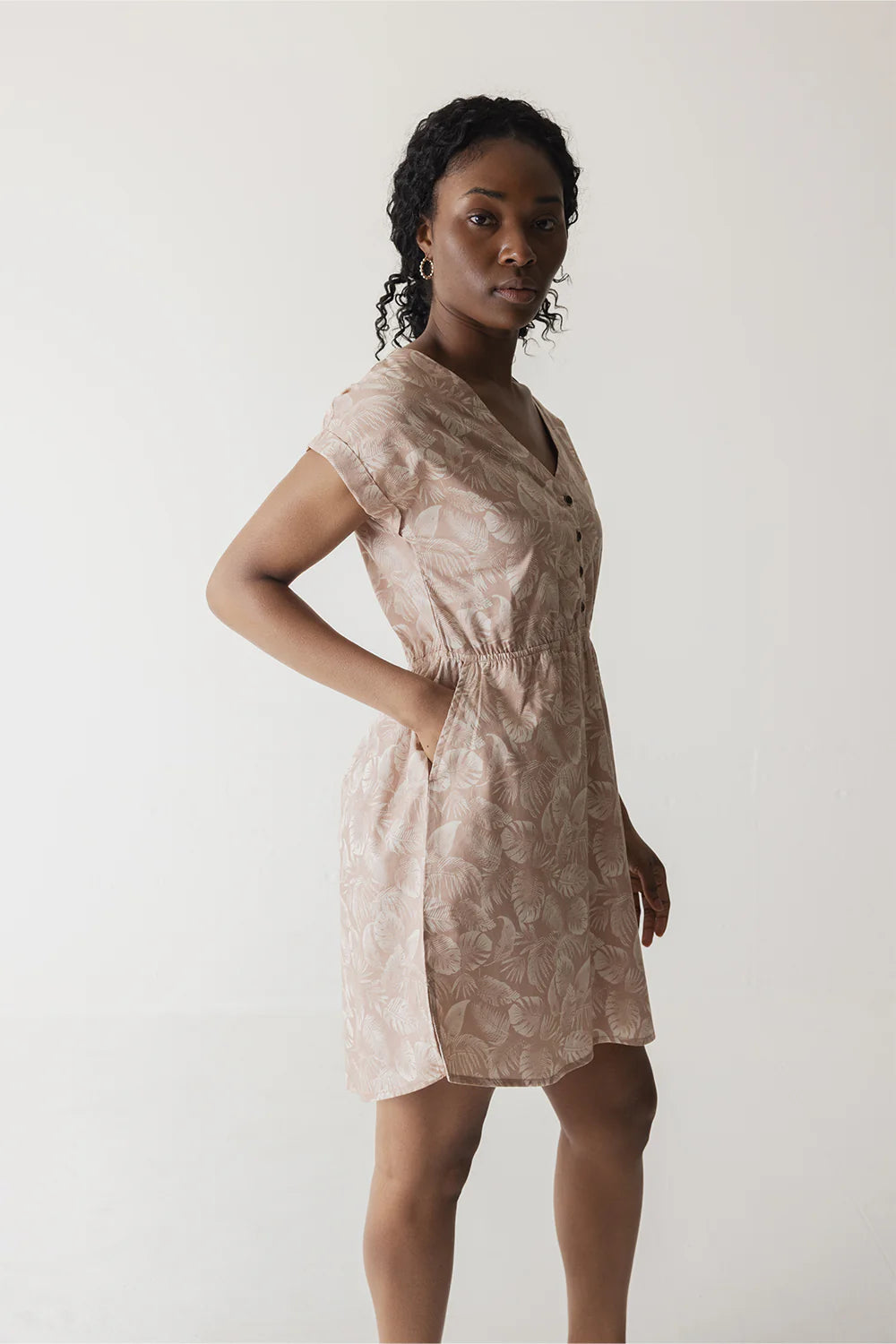KAVU W Dreamview Dress PASSION PALM