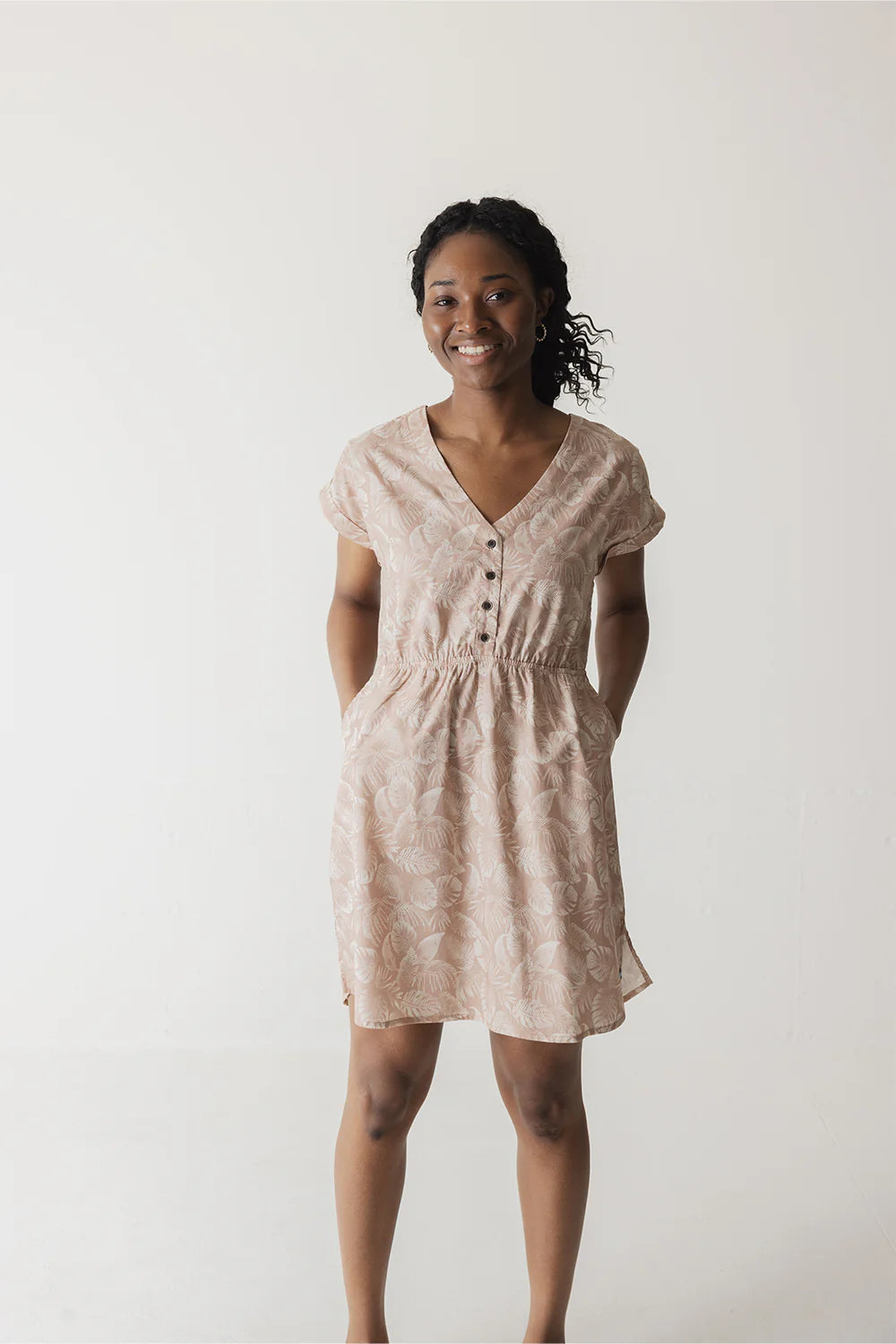 KAVU W Dreamview Dress PASSION PALM